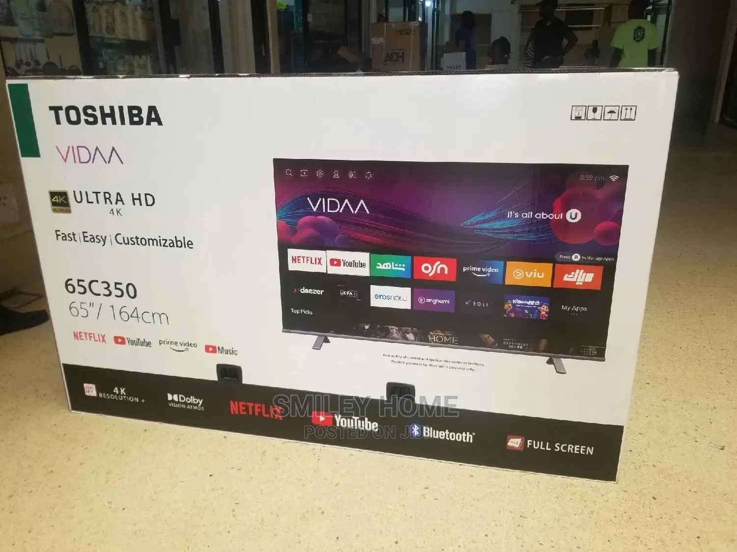 Toshiba 65 Inches Smart TV