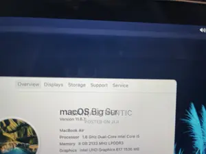 Laptop Apple MacBook Air 8GB Intel Core I5 SSD 128GB