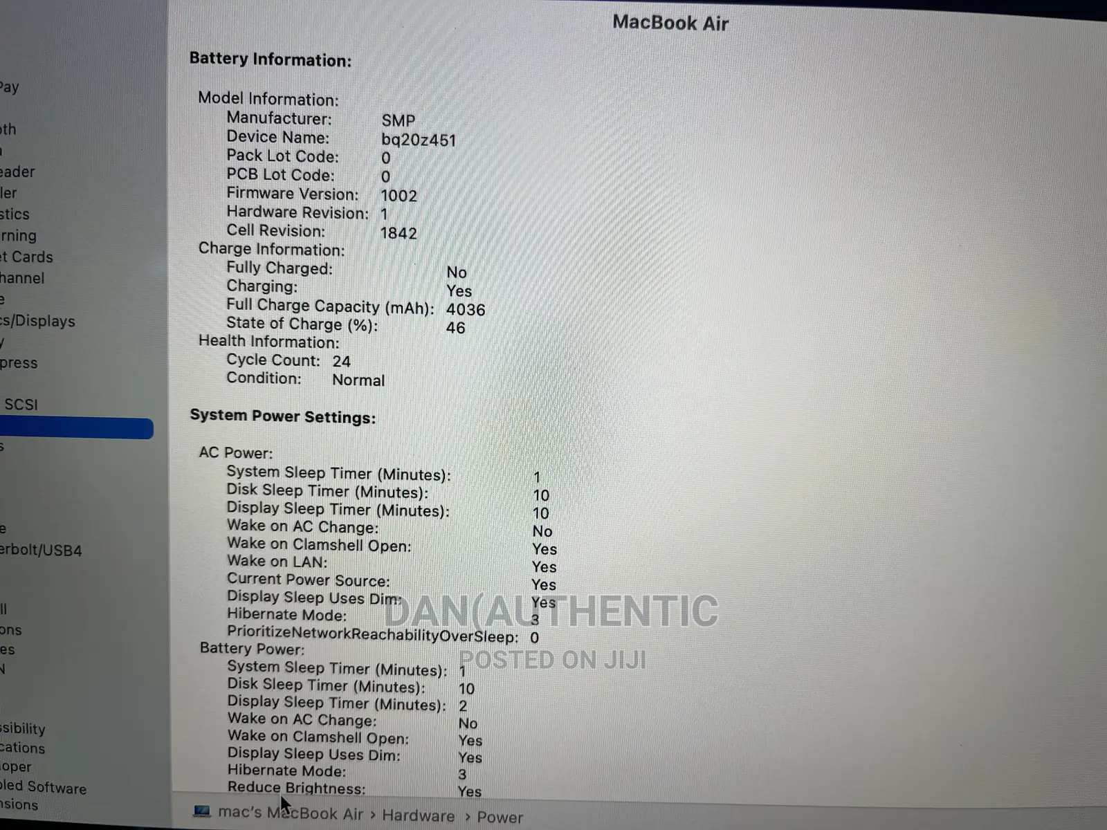Laptop Apple MacBook Air 8GB Intel Core I5 SSD 128GB