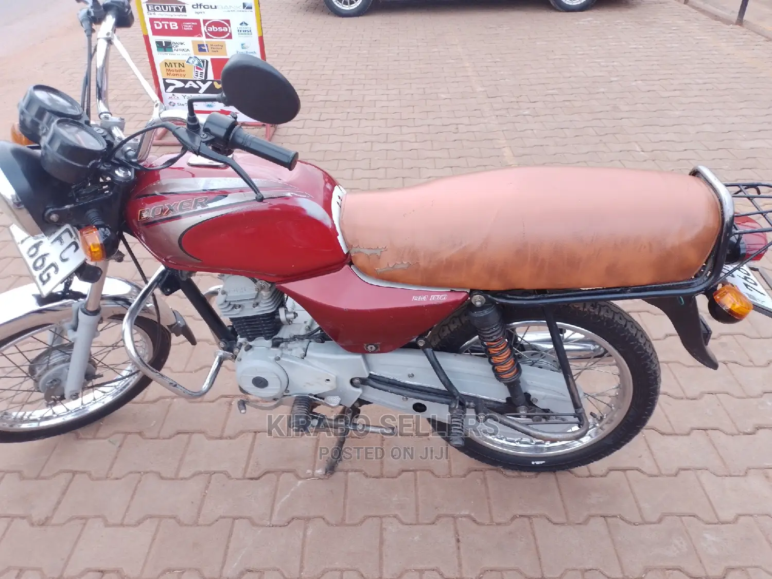 New Bajaj Boxer 2021 Red