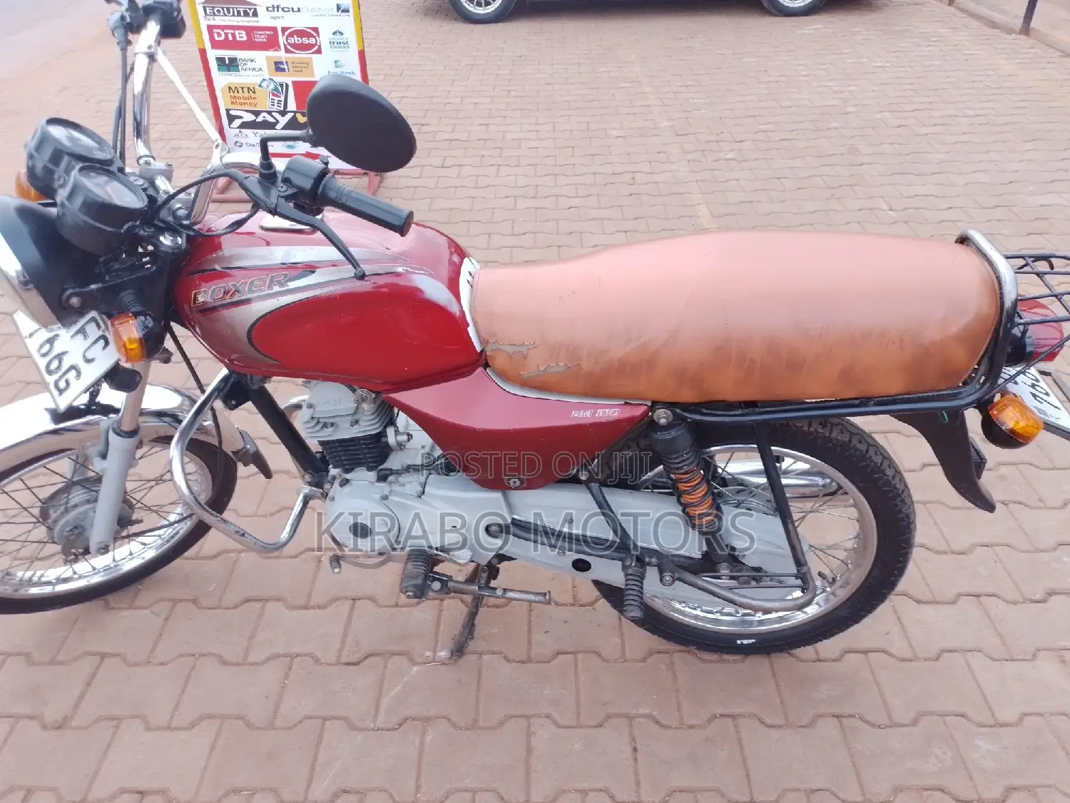 New Bajaj Boxer 2021 Red