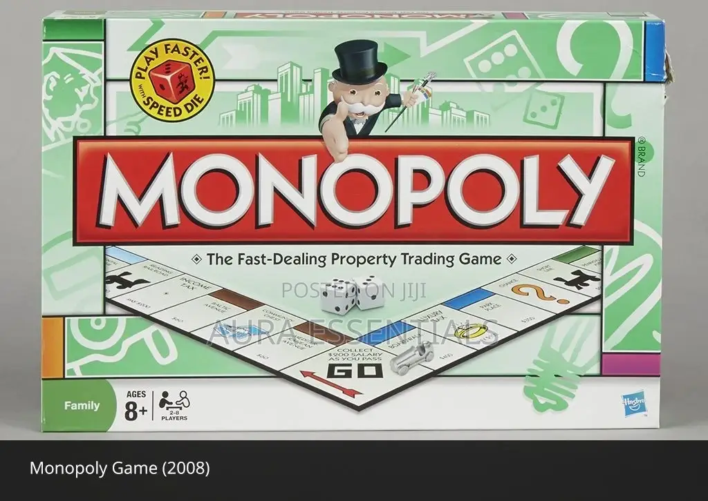 Real Monopoly Board Game