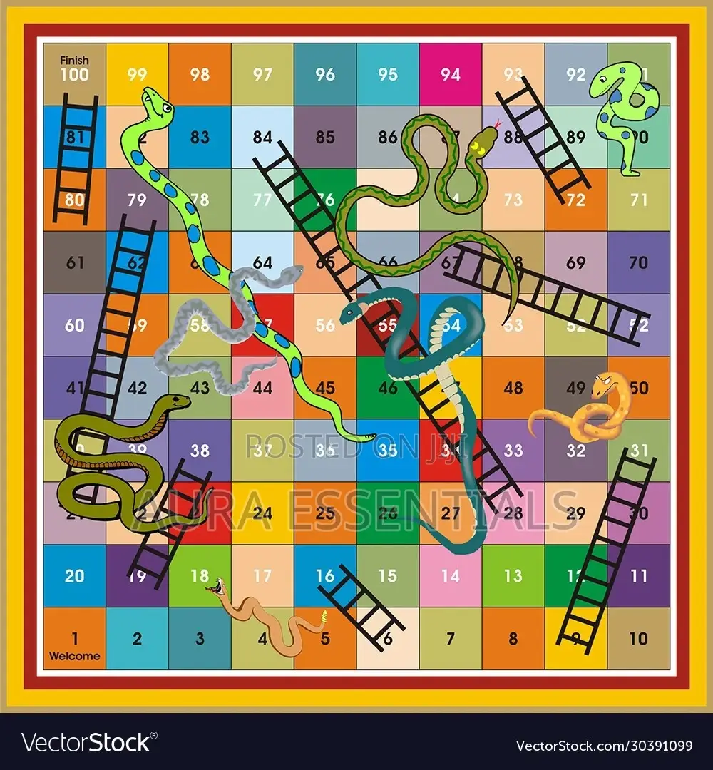 Snakes and Ladder Board Game