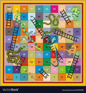 Snakes and Ladder Board Game