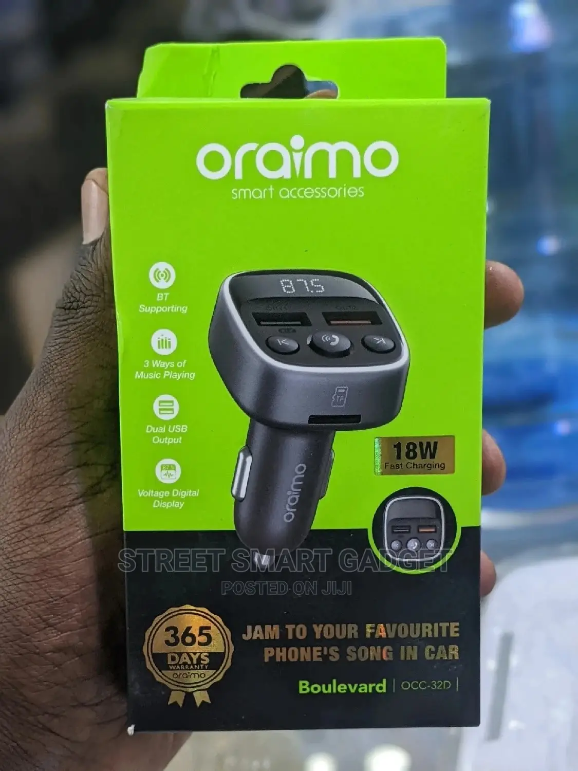 Oraimo Boulevard Car Charger (18watts