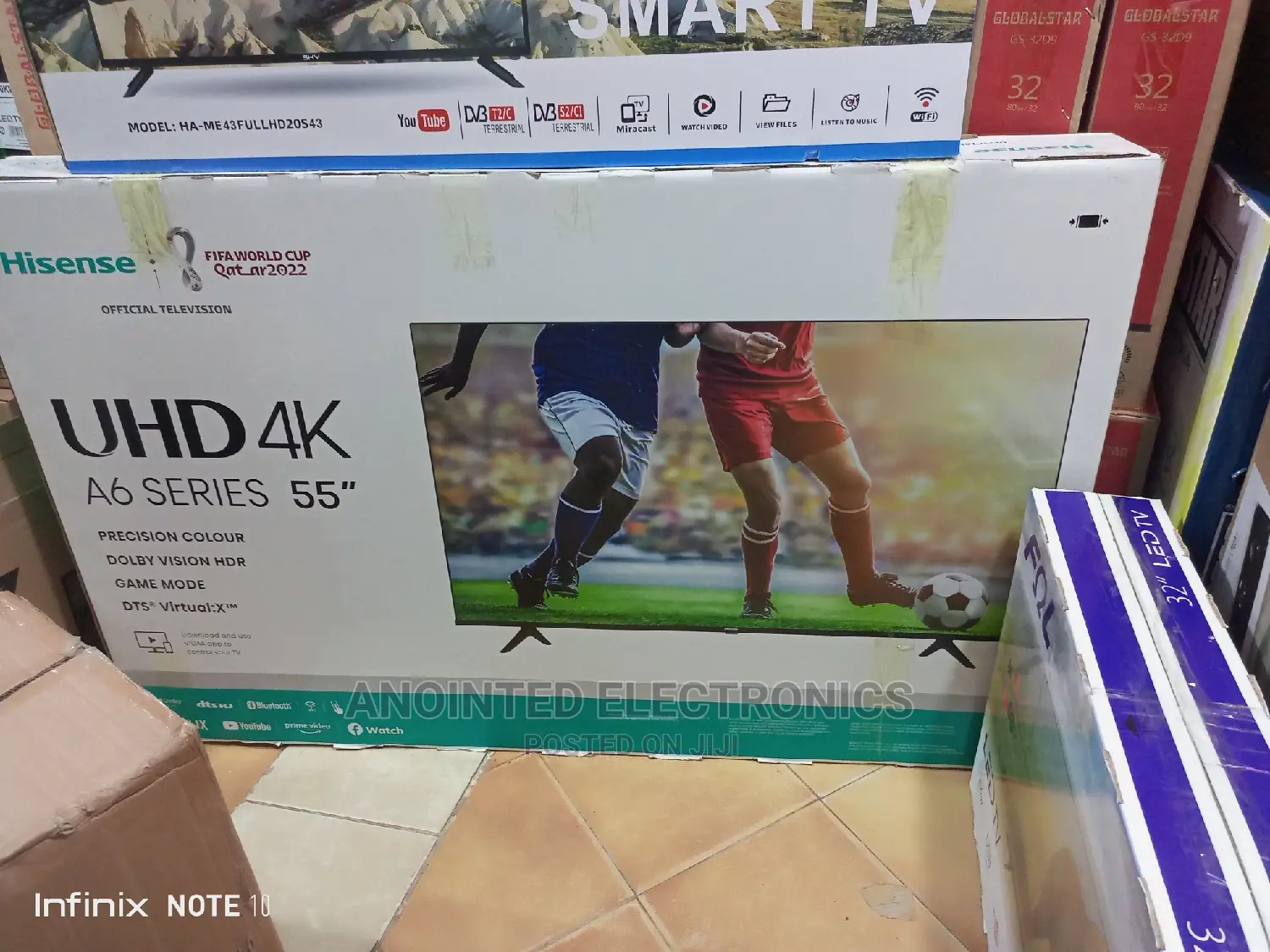 Hisense 55" Smart Tv Uhd
