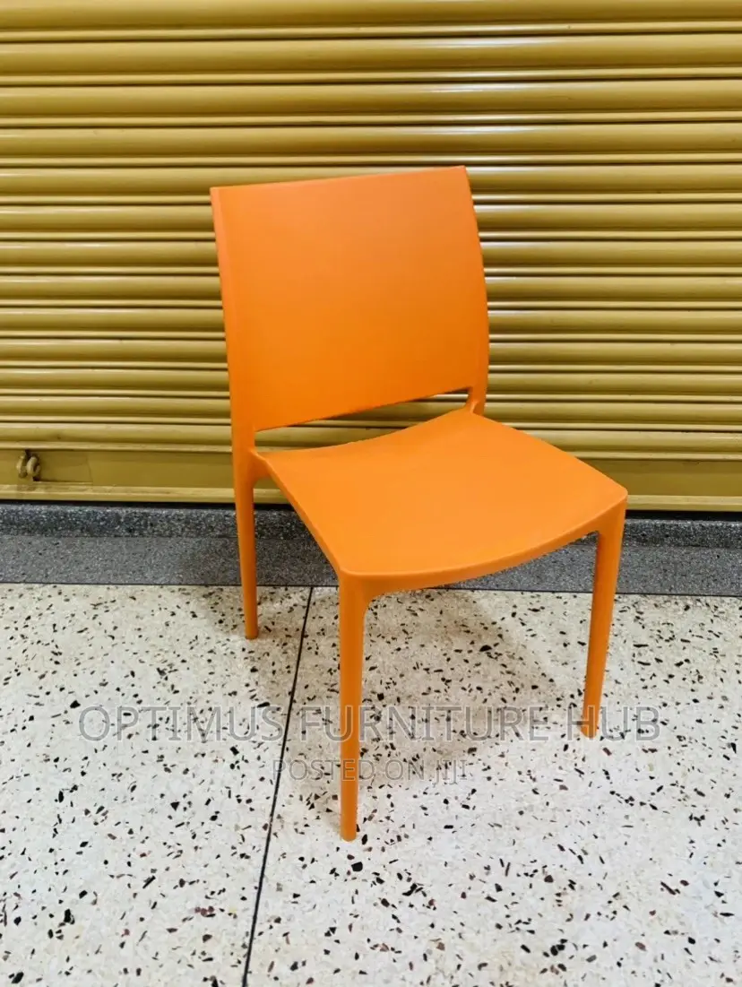 Nice Plastic Chair (Orange)