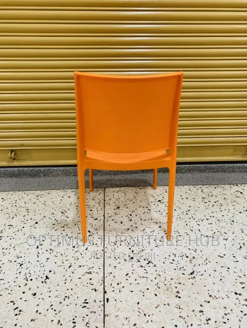 Nice Plastic Chair (Orange)
