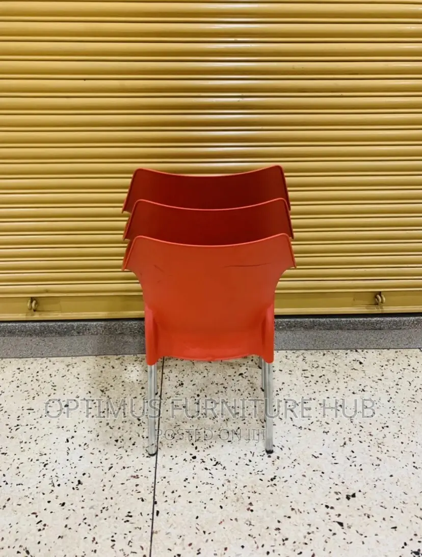 Nile Plastic Chair (Red)