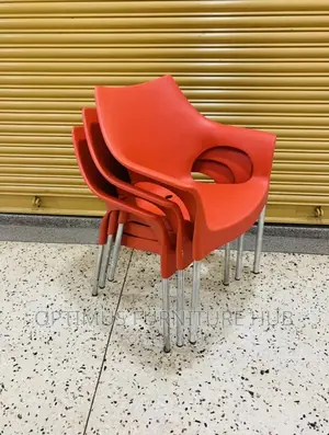 Nile Plastic Chair (Red)