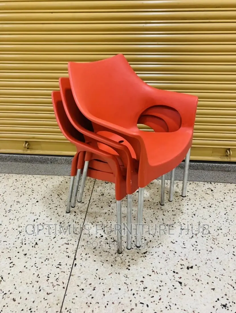Nile Plastic Chair (Red)