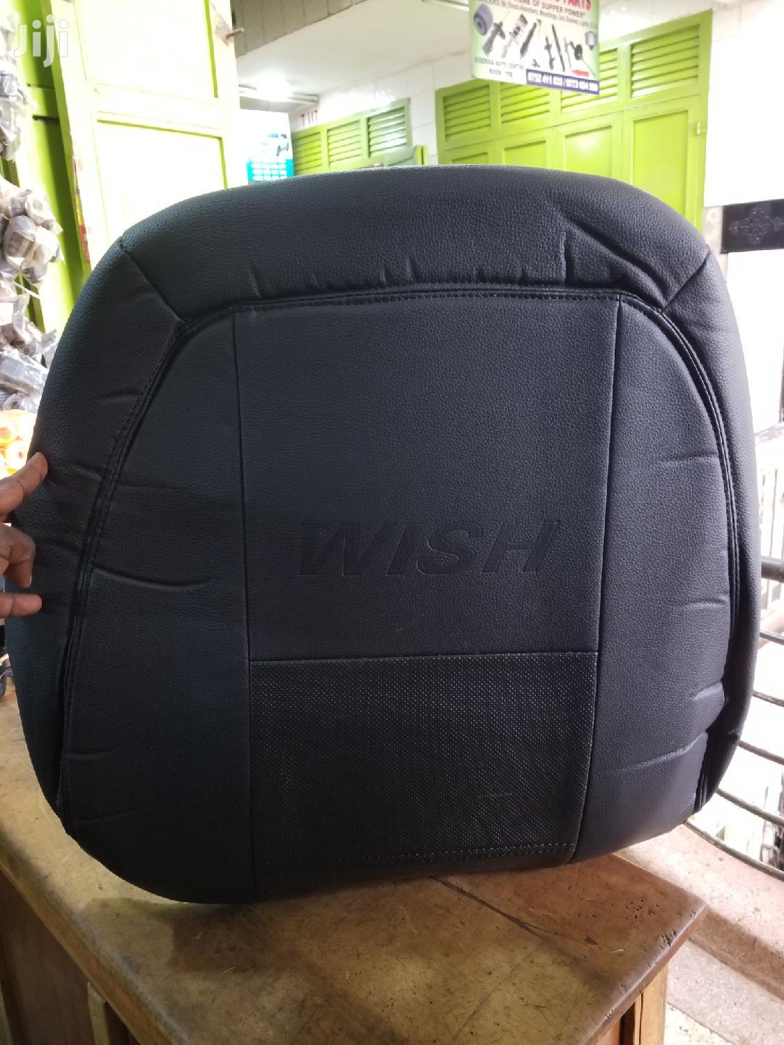 Black Seat Cover For Toyota Wish in Kampala Vehicle Parts