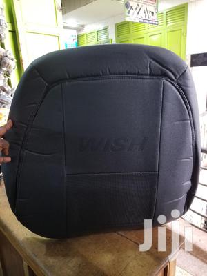 Black Seat Cover For Toyota Wish