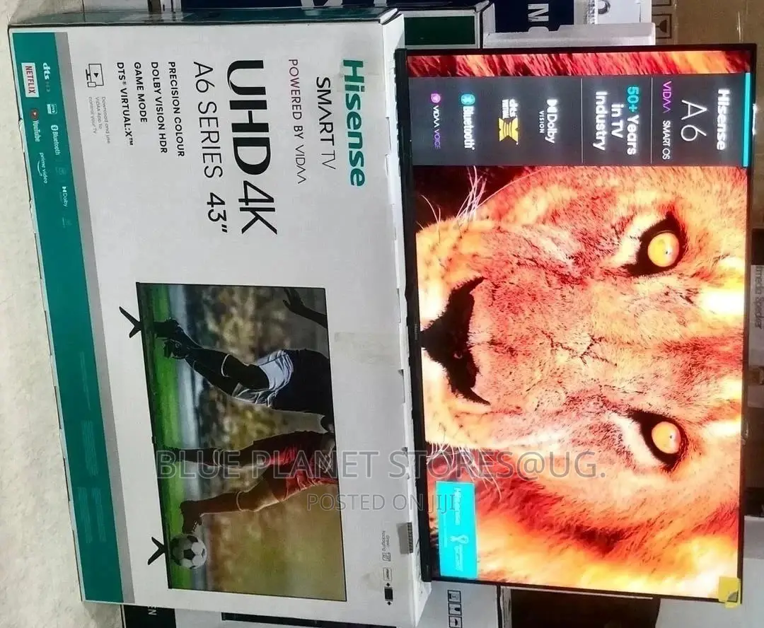 HISENSE 43inch 4k_uhd Smart TVS \\ VIDAA \\ A6 Series