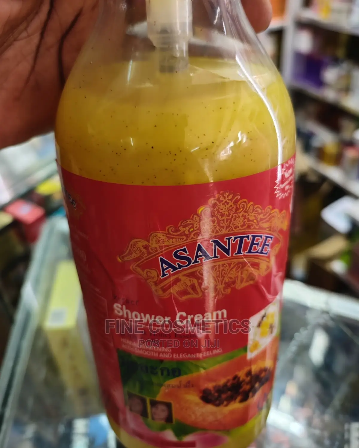Asantee and Alpha Arbutin Shower Cream Lightening Shower Gel