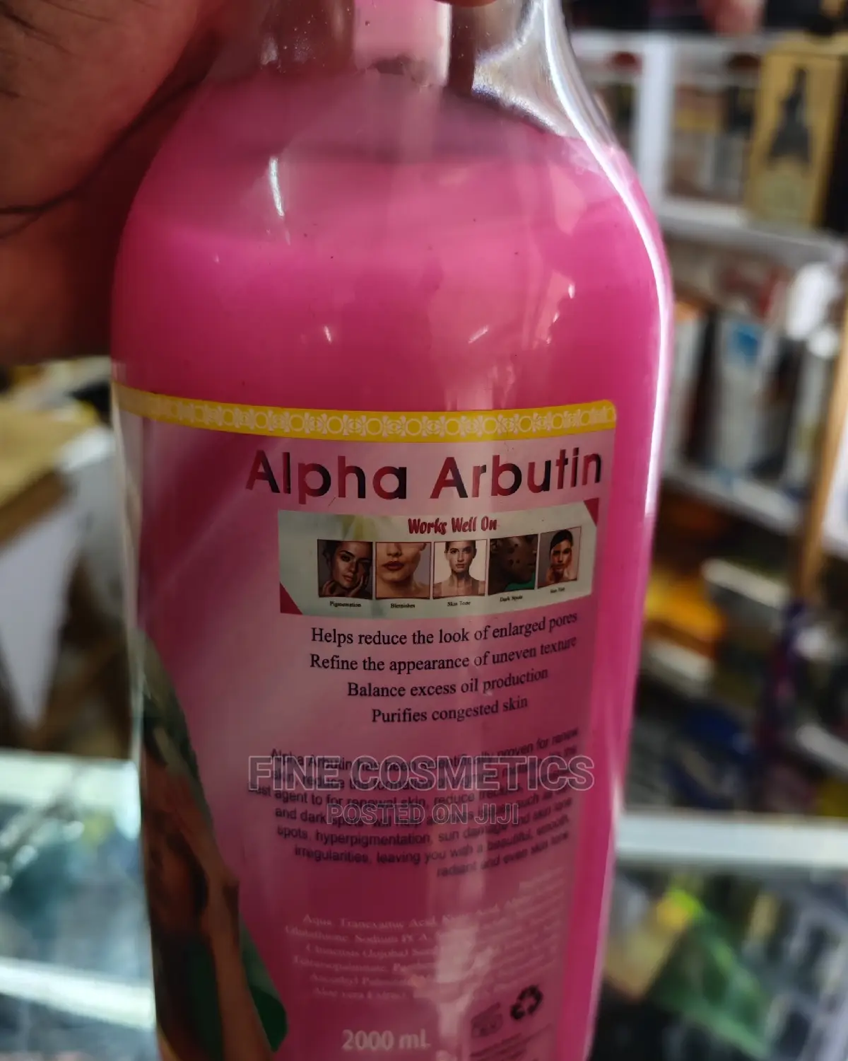 Asantee and Alpha Arbutin Shower Cream Lightening Shower Gel