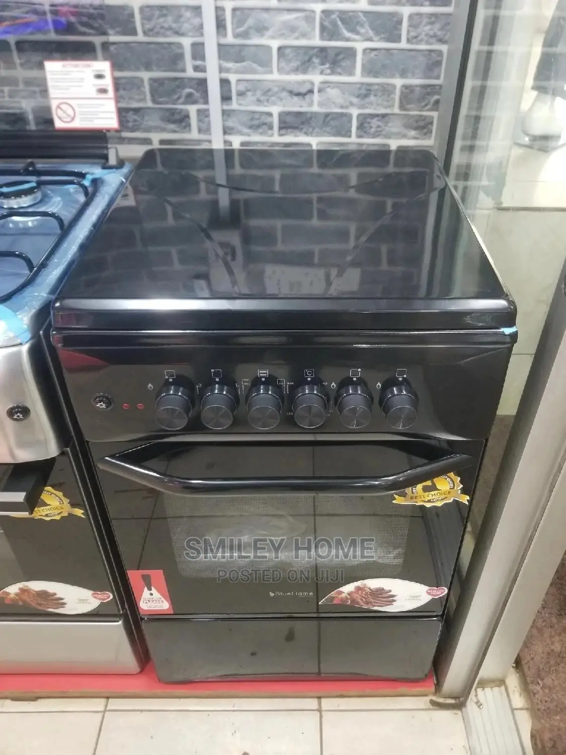 50 by 50 Blue Frame Cooker 1 Electric and 3 Gas
