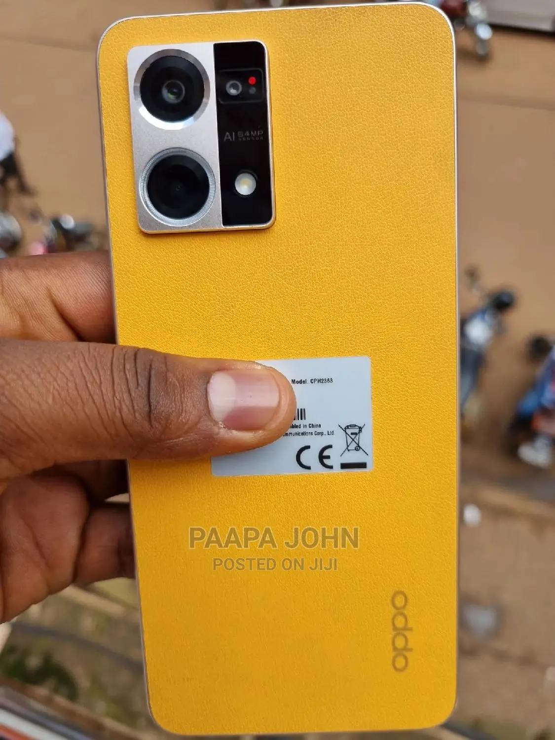 Oppo Reno7 256 GB Yellow