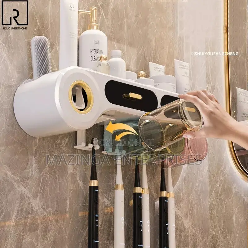 Multifunctional Toothbrush Holder Rack
