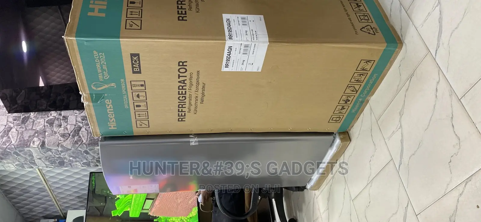 Hisense 195 Liters Single Door Fridge