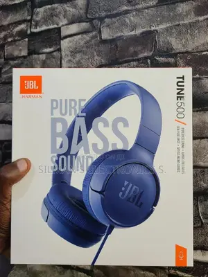 JBL Tune 500 Wired Headphones Blue