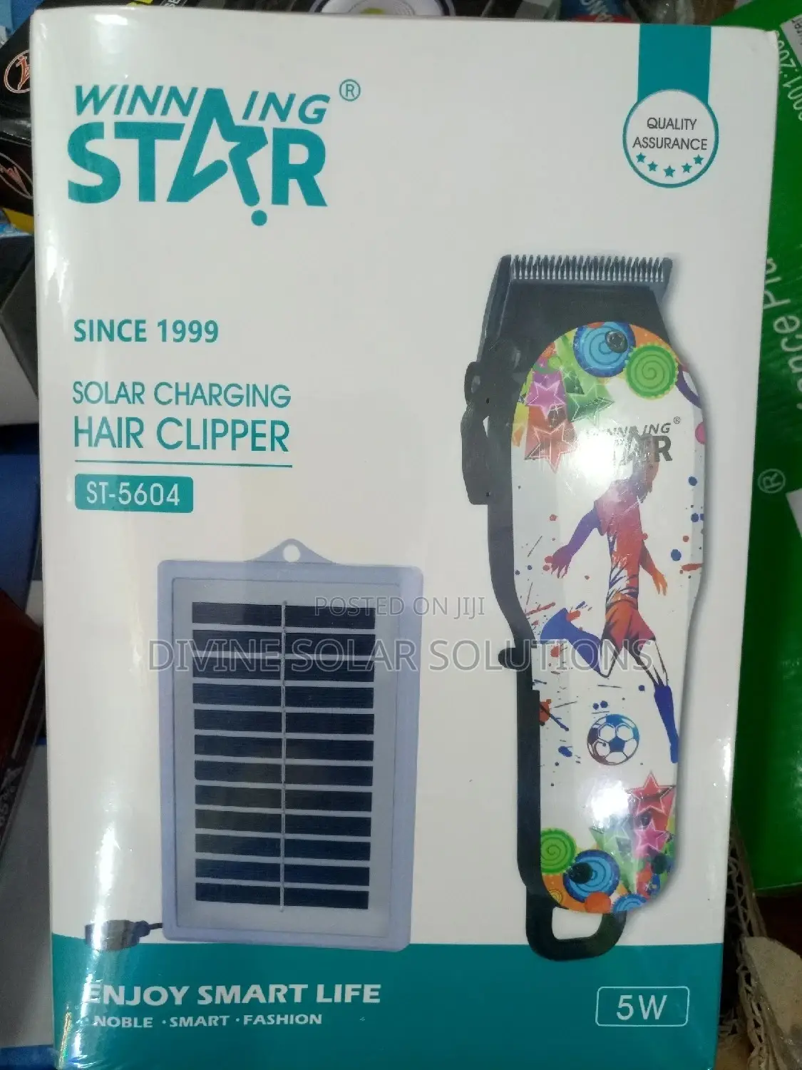 Solar Charging Hair Clipper
