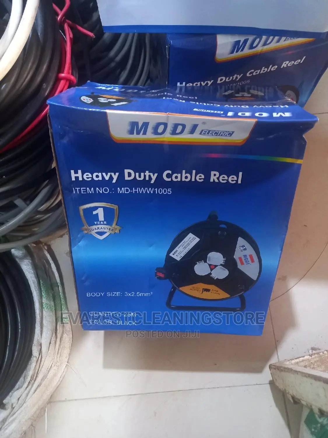 25m Heavy Duty Cable Reel