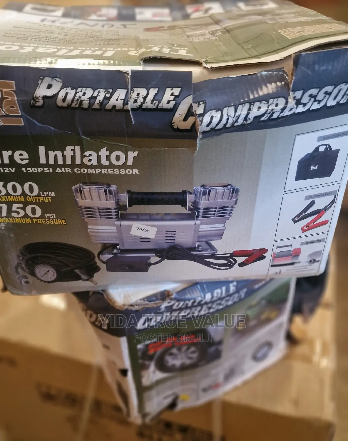 Portable Air Compressor ( Tire Inflator)