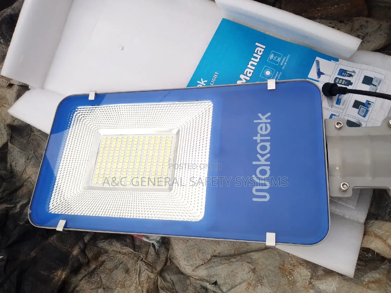Solar Security Street Light Dark Fighter Genuine Quality