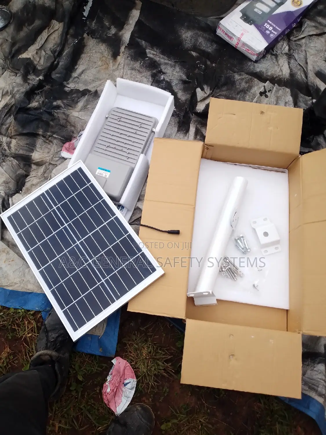 Solar Security Street Light Dark Fighter Genuine Quality