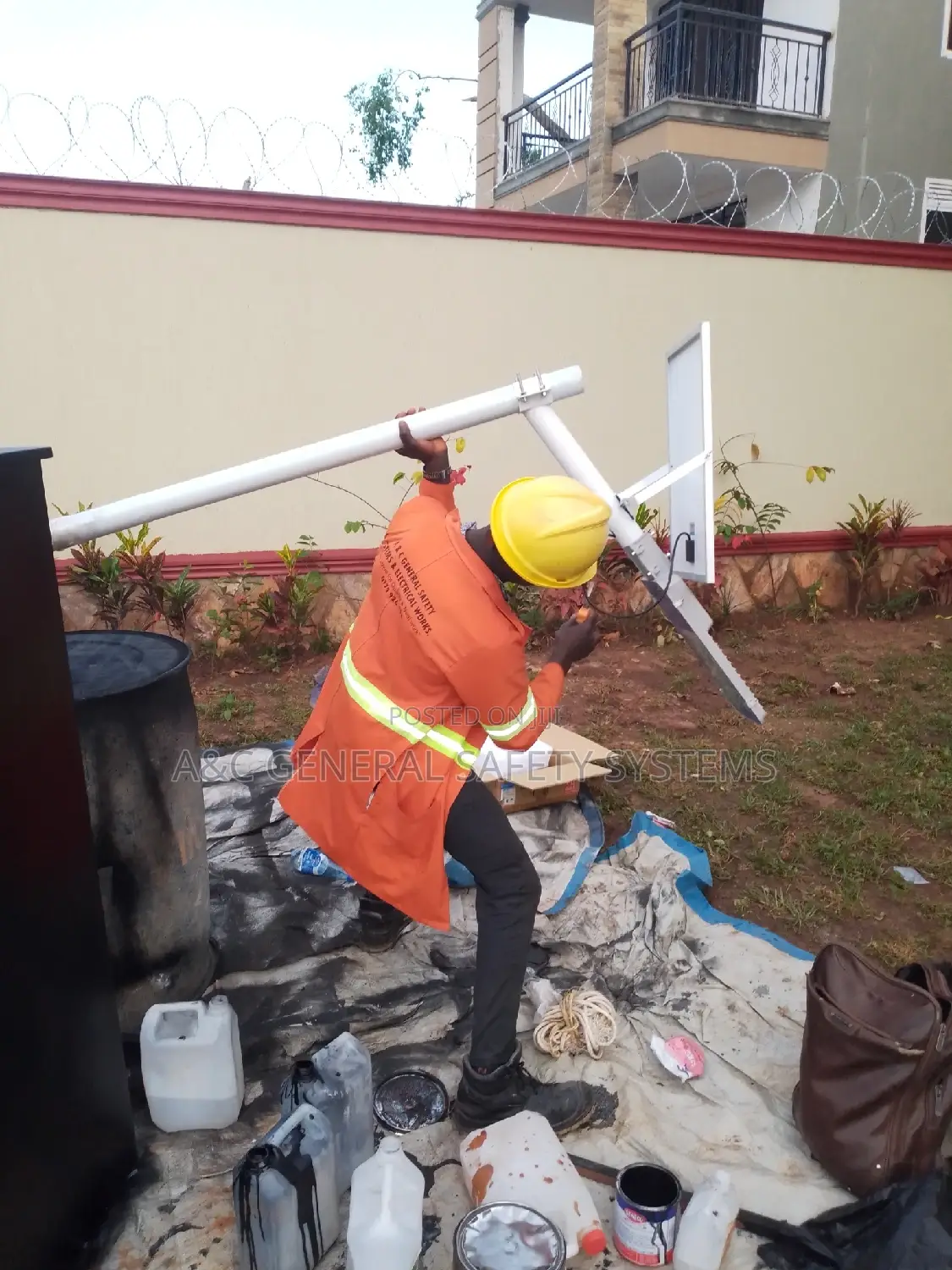 Solar Security Street Light Dark Fighter Genuine Quality