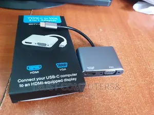 Type C to Hdmi and Vga Converter