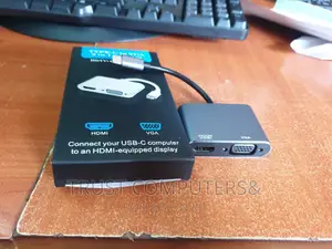 Type C to Hdmi and Vga Converter