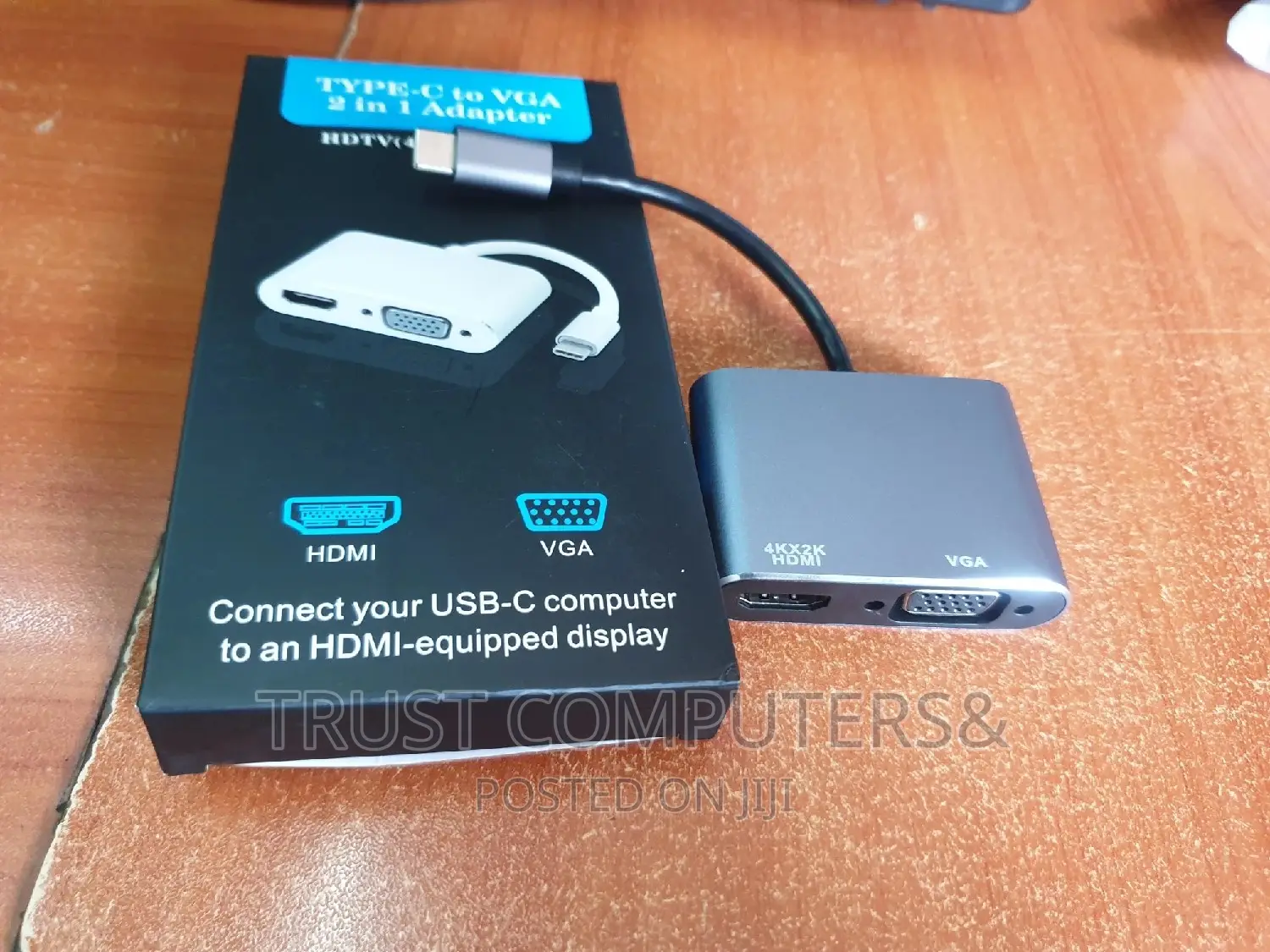 Type C to Hdmi and Vga Converter