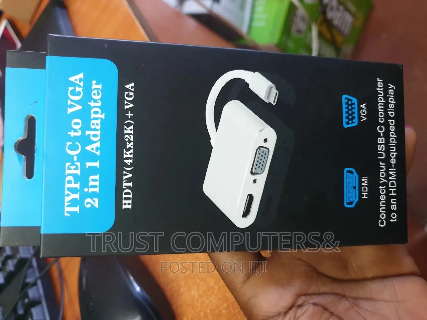 Type C to Hdmi and Vga Converter