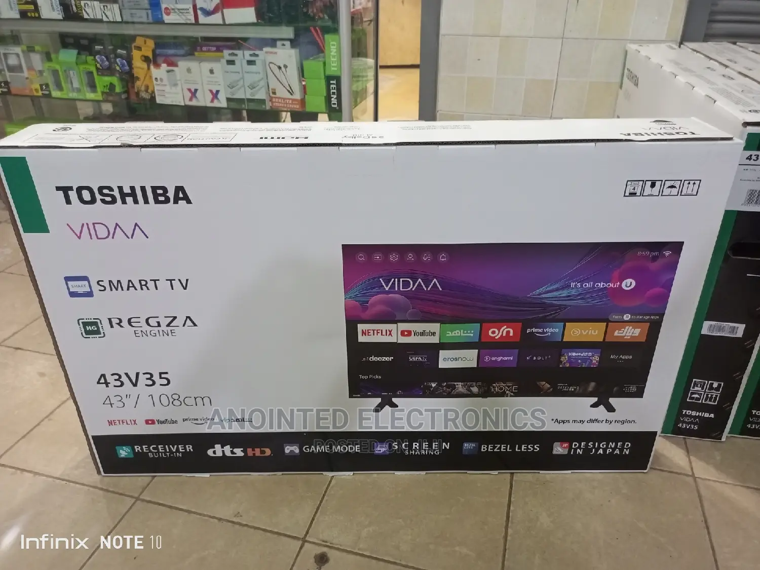 Toshiba 43"Smart Android Tv