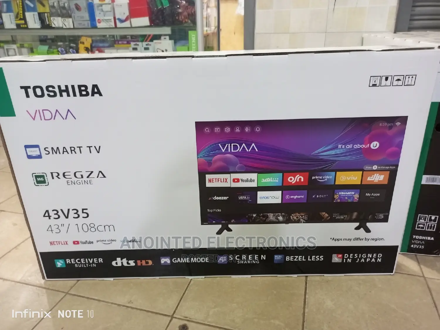 Toshiba 43" Smart Android