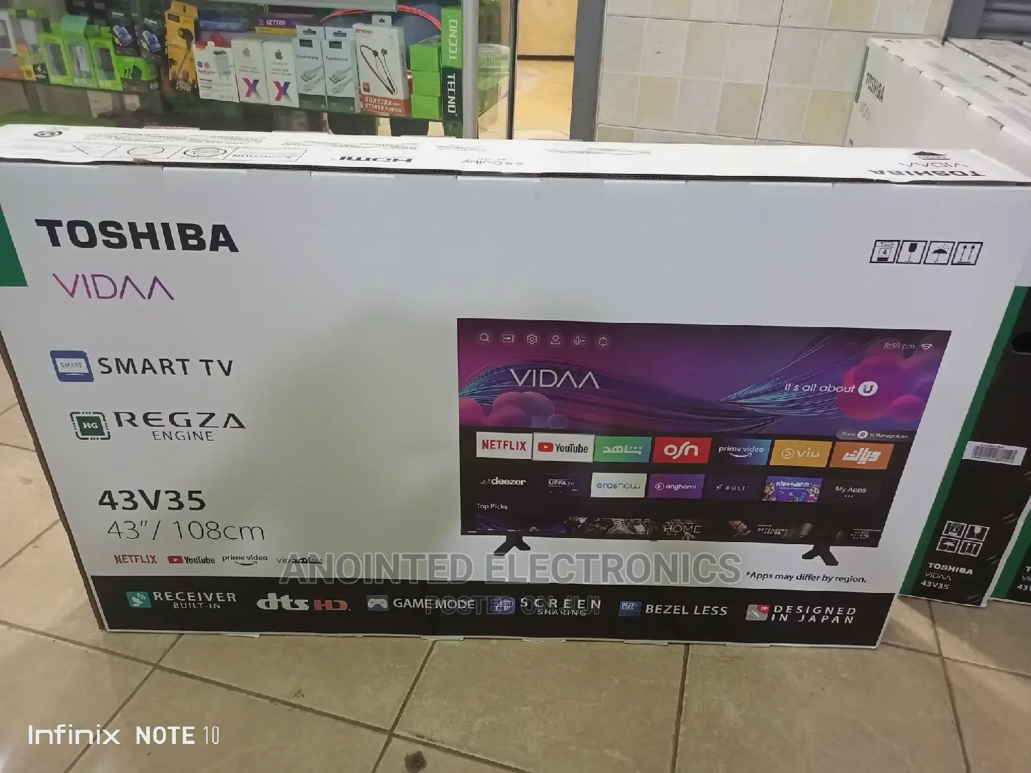 Toshiba 43" Smart Android
