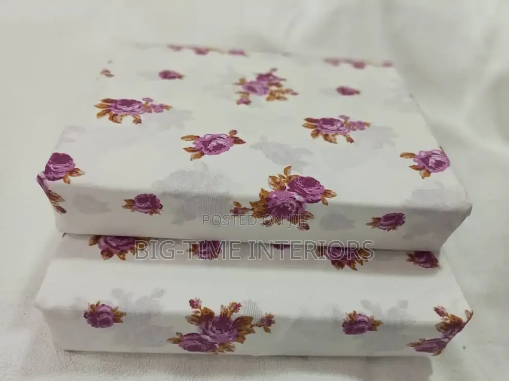 6pcs Classy Cotton Bedsheets 6*6