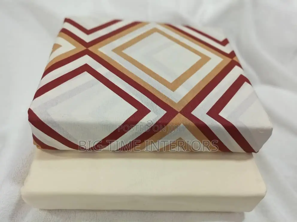 6pcs Classy Cotton Bedsheets 6*6