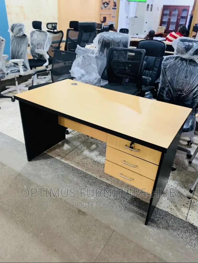 Office Table (Yellow Oak)