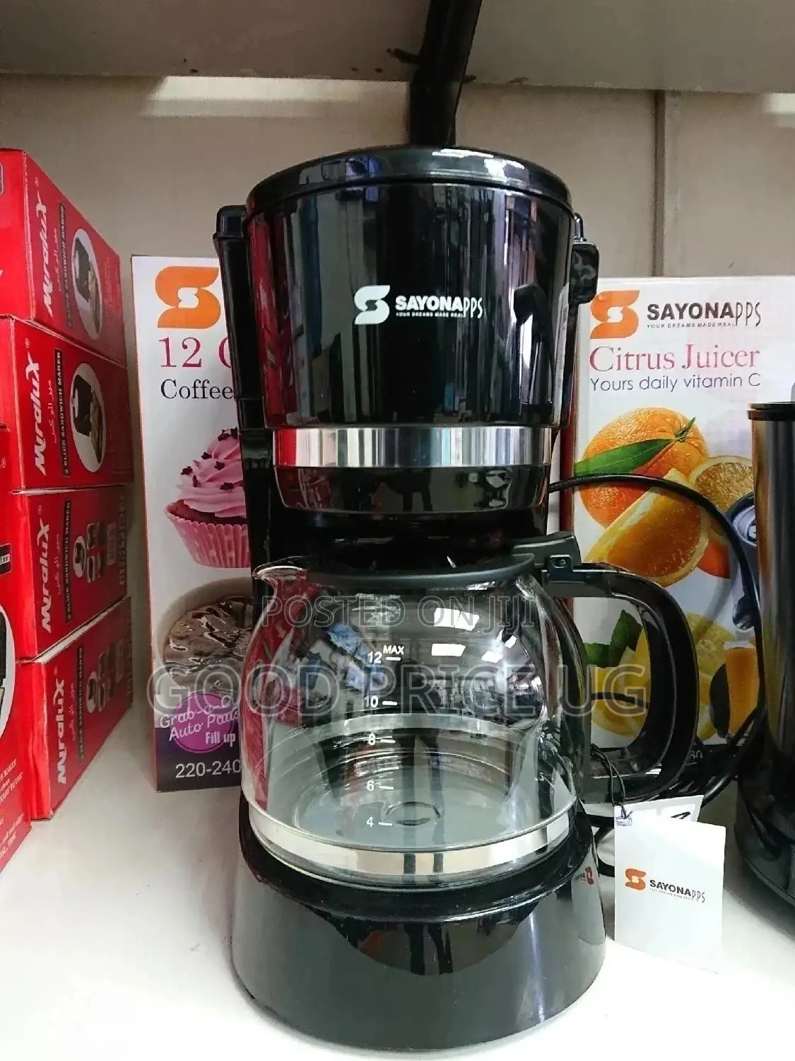 Sayona 12 Cups Coffee Maker