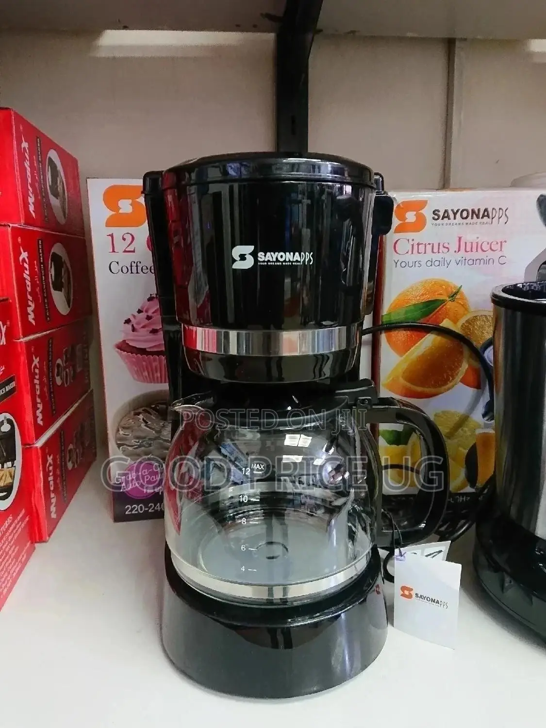 Sayona 12 Cups Coffee Maker