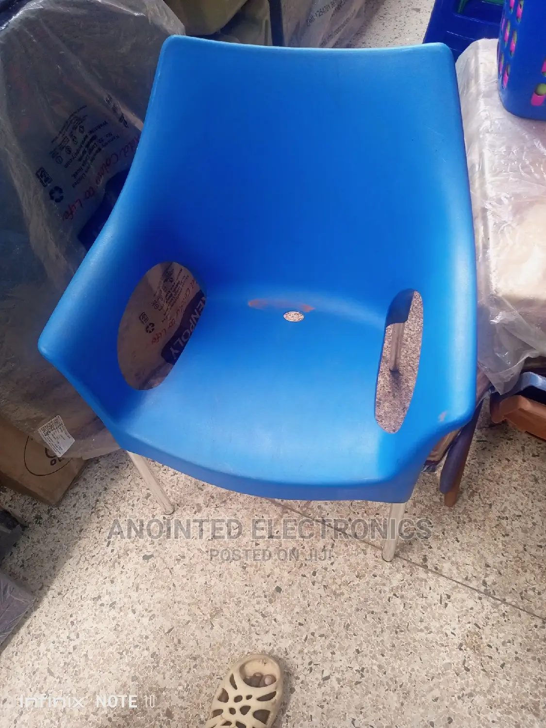 Plastic Chairs Blue