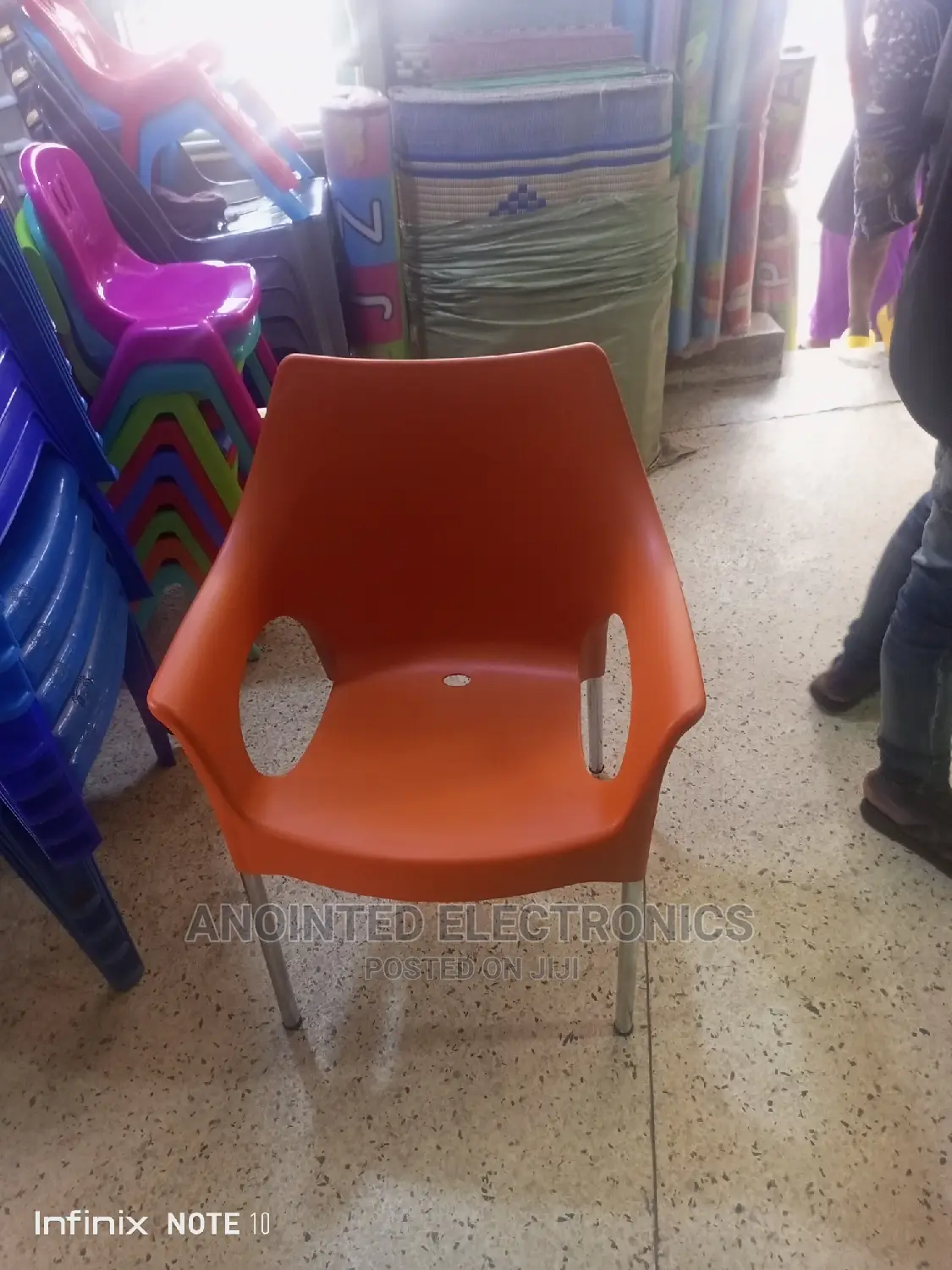 Plastic Chairs Blown