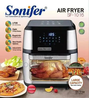 Sonifer 12 Litres Digital Air Fryer