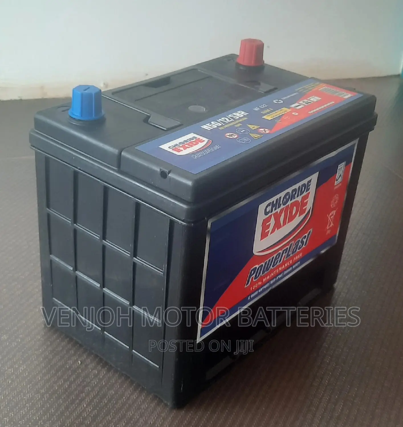 50 Ah Powerlast Maintenence Free Car Battery