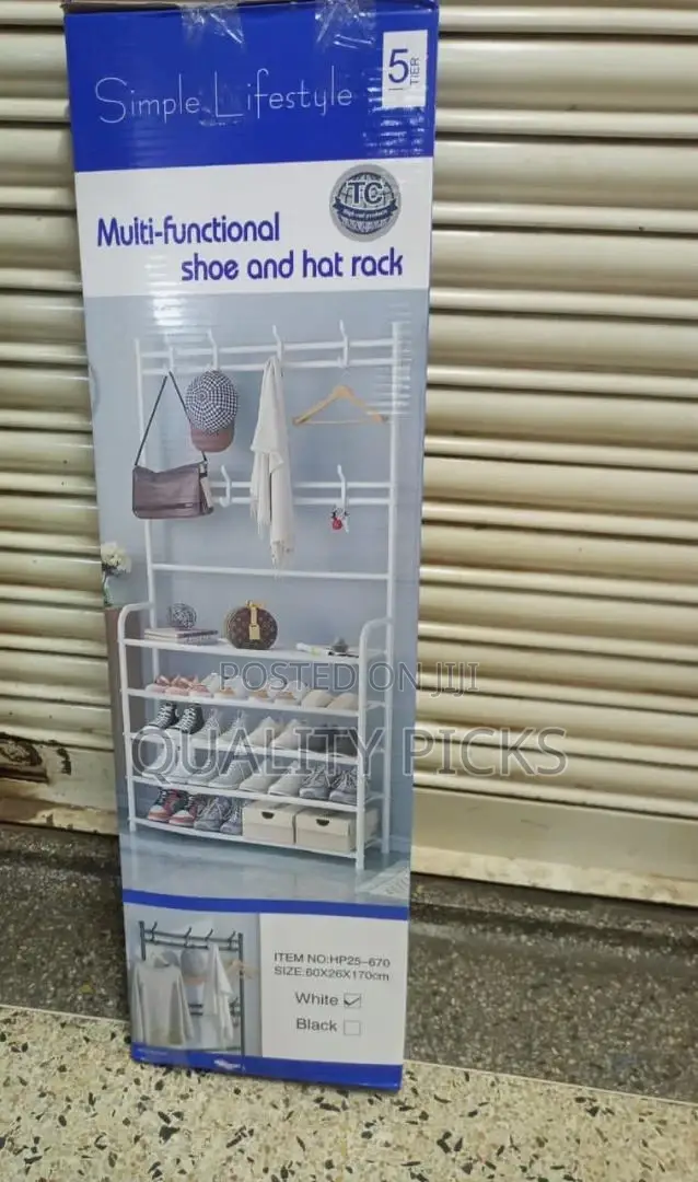 New Shoe and Hat Rack