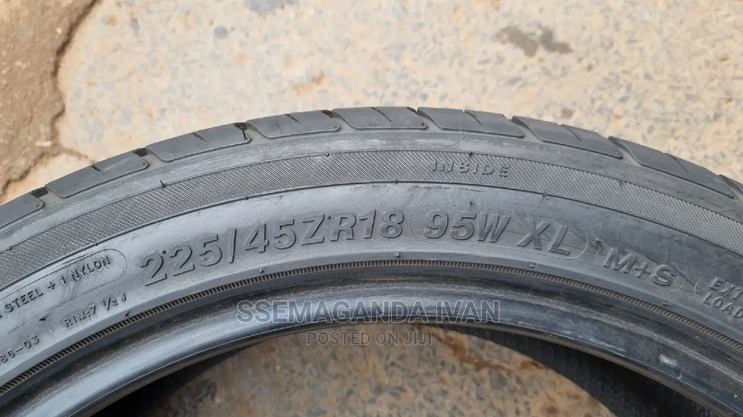 225/45r18 Used Tyres in Good Condition