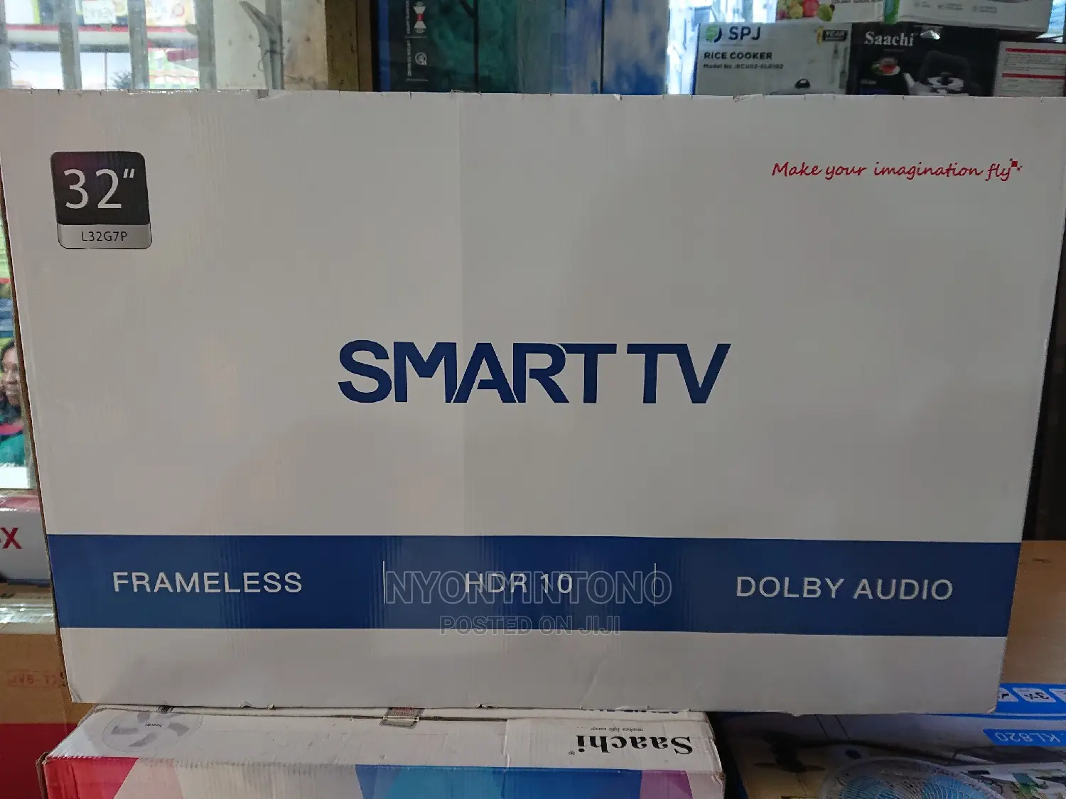 Chiq 32" Smart Android Frameless Tv